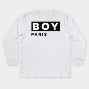 Boy Paris Kids Long Sleeve T-Shirt